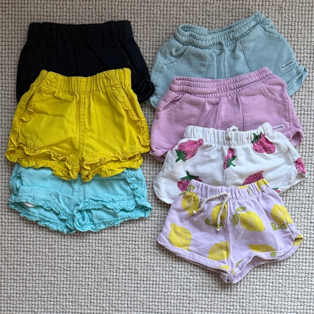 Zara and J Crew Girls toddler Shorts